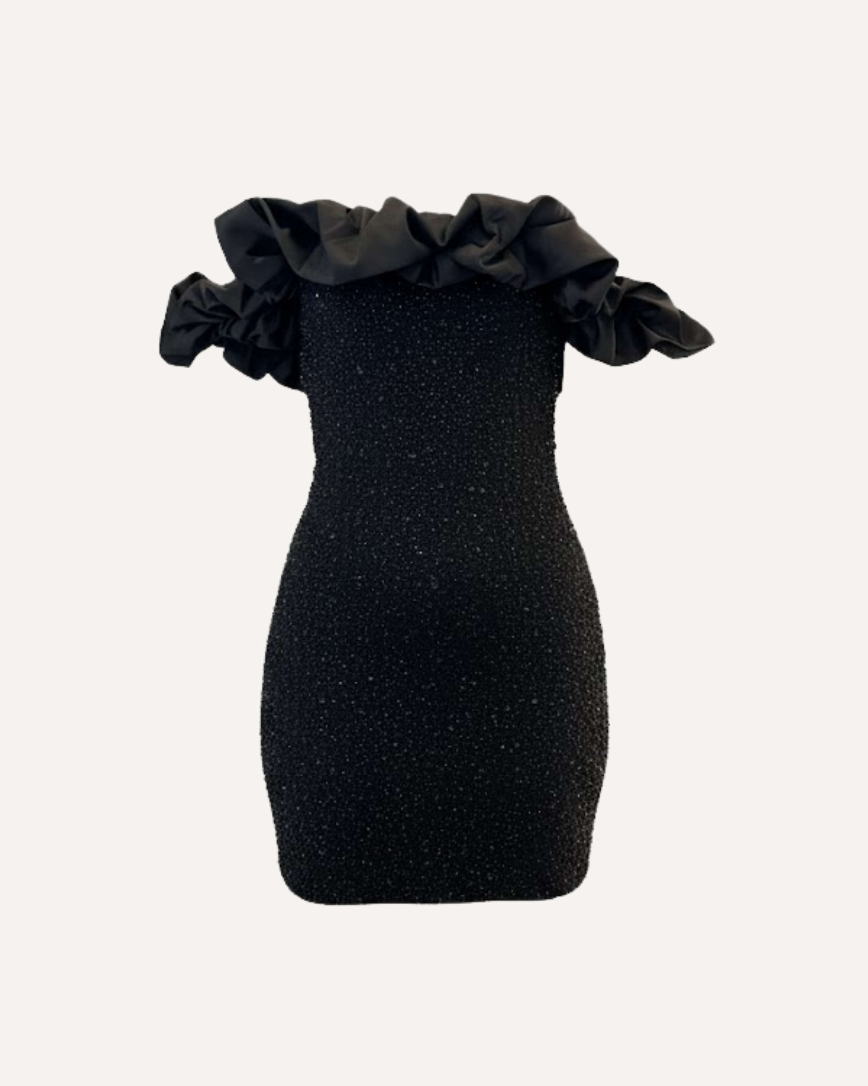 Shimmering Black Dress