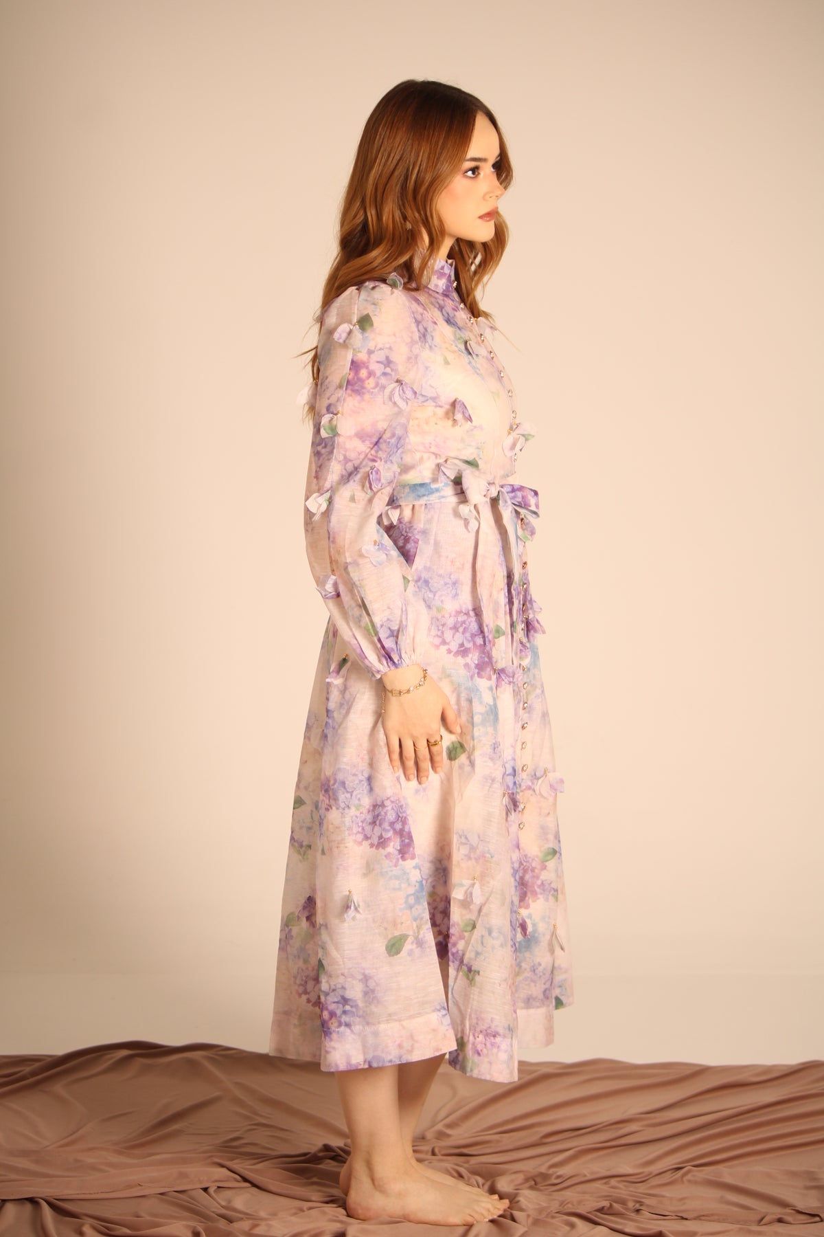 Floral midi dress