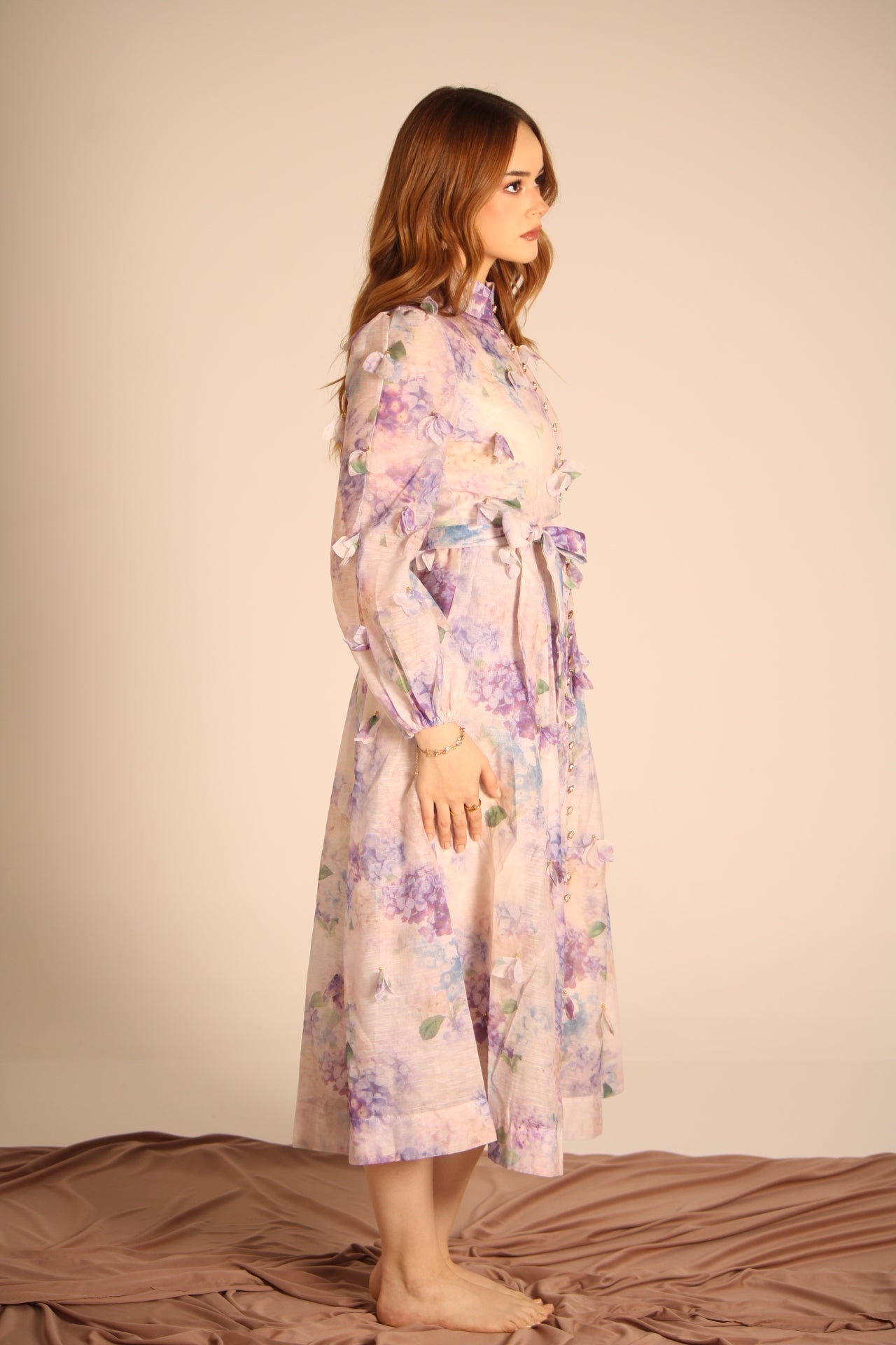 Floral midi dress