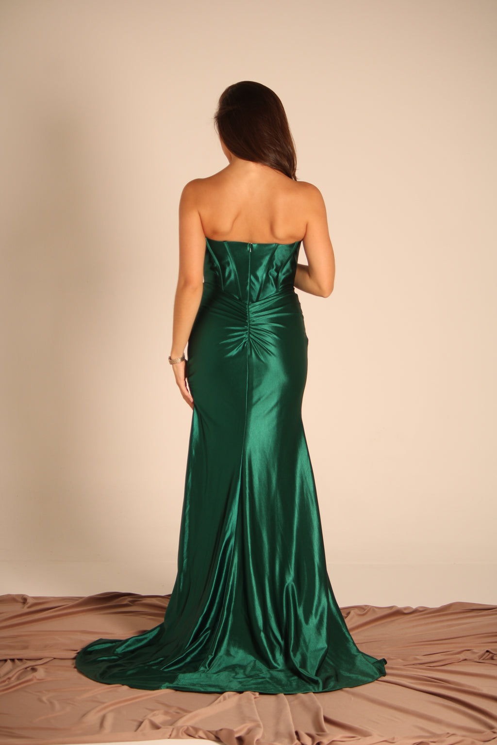 Green Flowers Dress