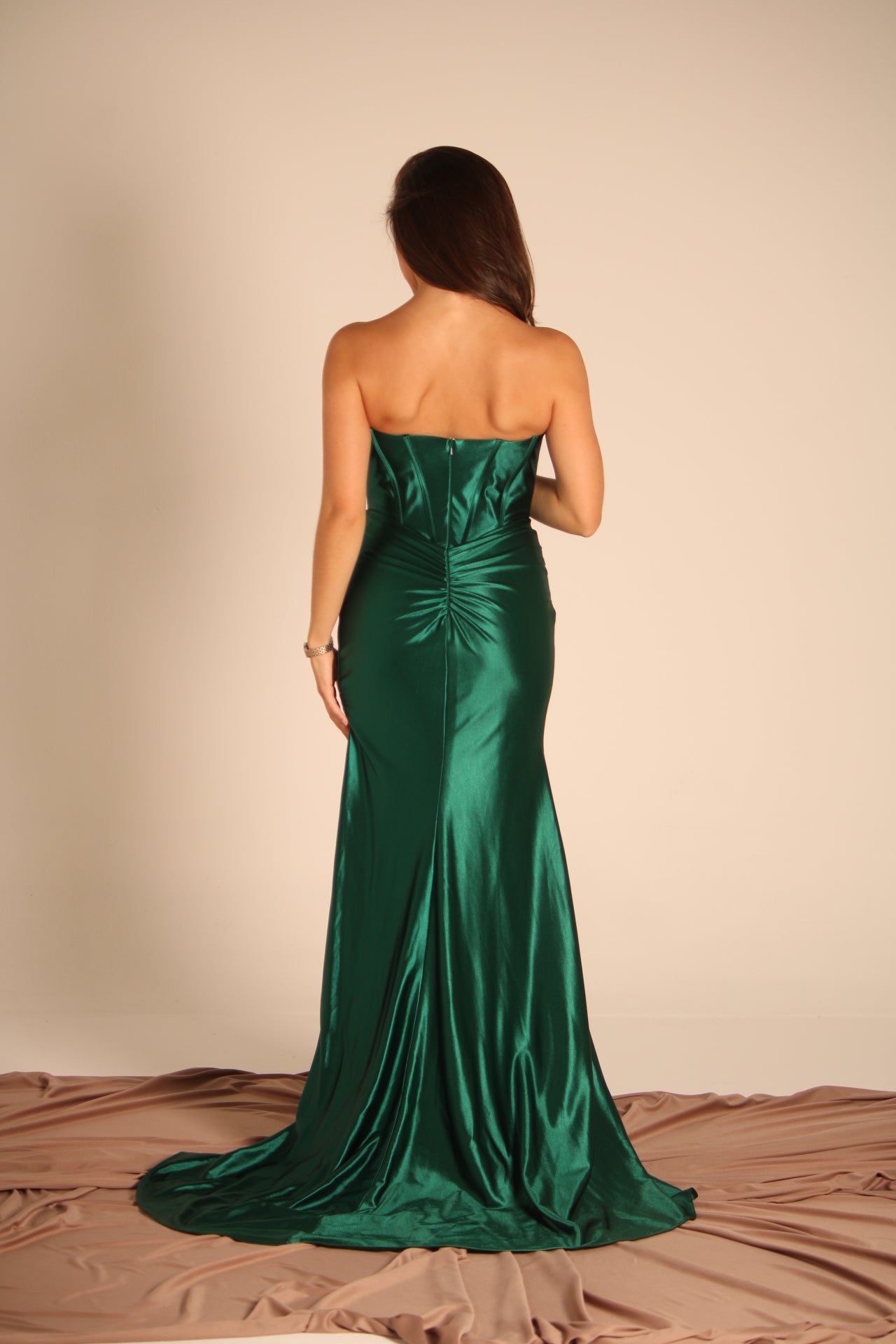 Green Flowers Dress