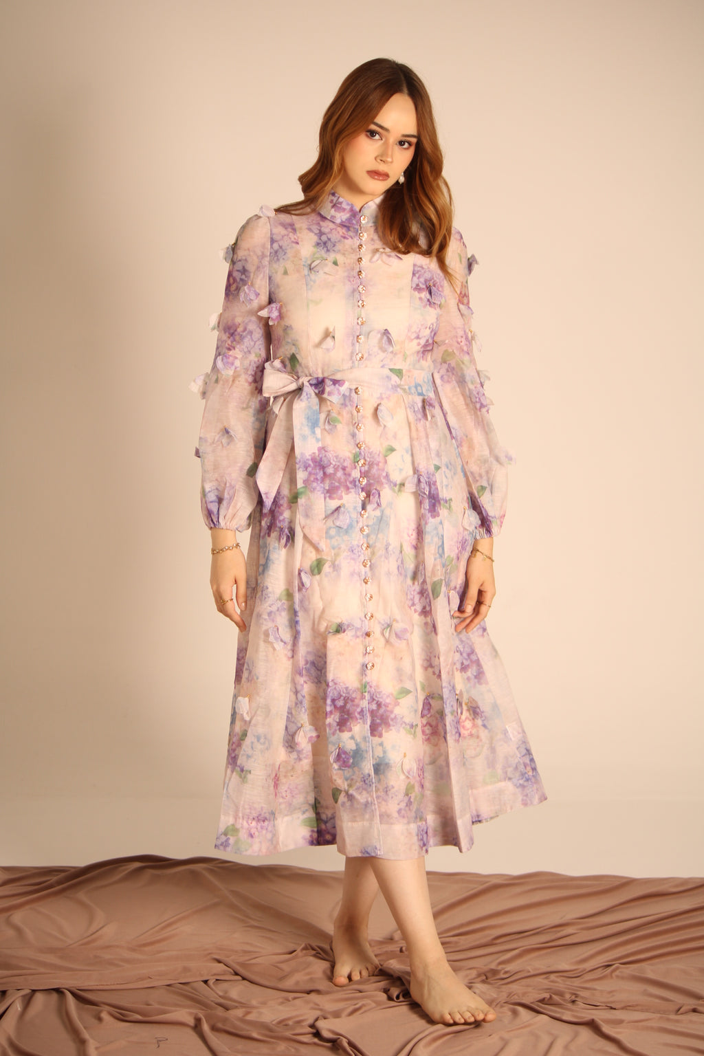 Floral midi dress